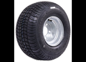LOADSTAR 215/60-8 18.5X8.5-8 LRC 6 PLY ON 4 LUG 4X4 GALVANIZED WHEEL 8" BIAS