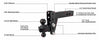 BULLETPROOF HITCHES 2-BALL MOUNT FOR 2-1/2" HITCH, 4" DROP, 4" RISE - 36K