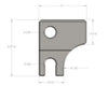 BULLETPROOF HITCHES PINTLE LOCK / LUNETTE RING ATTACHMENT FOR ADJUSTABLE BALL MOUNT, 2-5/16" BALL