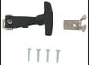 HOOD LATCH - RUBBER, 1-5/8" LENGTH CLOSED, 2-1/2" OVERALL