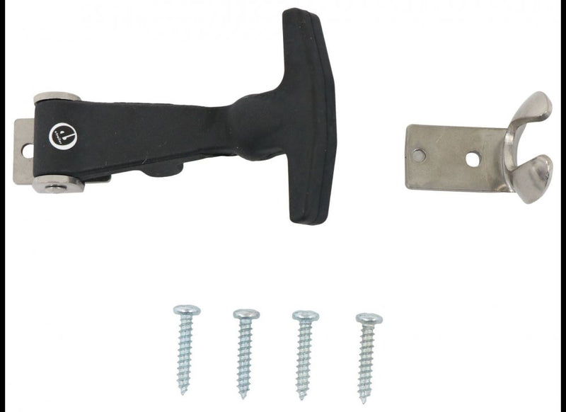 HOOD LATCH - RUBBER, 1-5/8" LENGTH CLOSED, 2-1/2" OVERALL
