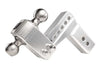 BULLETPROOF HITCHES 2-BALL MOUNT FOR 2.5" HITCH, 2" & 2-5/16" BALL, 4" DROP, 4" RISE, ALUMINUM - 14K