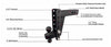 BULLETPROOF HITCHES 2-BALL MOUNT FOR 2-1/2" HITCH, 8" DROP, 8" RISE - 22K