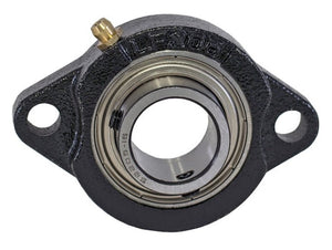 TARP BEARING, SELF ALIGNING, FLANGED 1", PILLOW BLOCK, FOR TARP KITS, DUMP TRAILER, BLACK