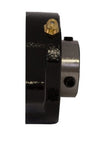 TARP BEARING, SELF ALIGNING, FLANGED 1", PILLOW BLOCK, FOR TARP KITS, DUMP TRAILER, BLACK