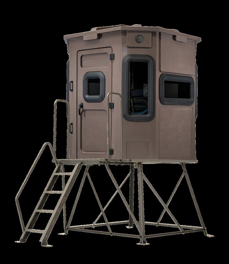 Titan Pro Blind Combo-Brown--4 FT Tower #18