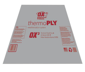 THERMO PLY WEATHER BARRIER SHEATHING, UNDERLAYMENT, ROOF SKIN