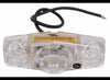 MINI RED LED CLEARANCE OR SIDE MARKER LIGHT, 3 DIODE, CLEAR LENS 2-1/2"Lx1-1/8"W