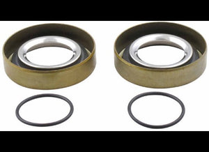 SPINDLE GREASE SEAL SET FOR L44643 INNER BEARING AND 1.980 BEARING BUDDY