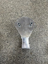 LEGEND ALUMINUM DROP IN STAKE POCKET SPARE TIRE CARRIER / MOUNT , 5 LUG - FOR OPEN DELUXE MODELS