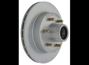 KODIAK 12" HUB AND ROTOR ASSEMBLY - 6X5.5 , 6 ON 5.5, DACROMET 5.2K - 6K, W/ RACES AND STUDS