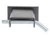 D-RING FORGED DROP IN STAKE POCKET D-RING, FOR 2"X4" STAKE POCKET, 5,400lbs WLL, 5/8" D-RING