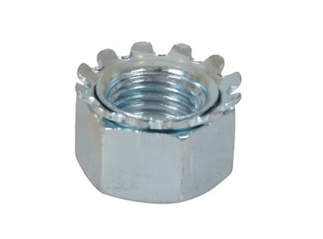 NUT ASSEMBLY 3/8-24 UNF-2B WITH WASH, HEX NUT (KEPS) FOR 12" BRAKE MOUNTING HARDWARE