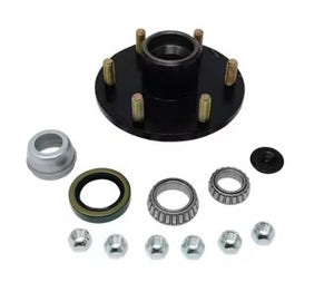 IDLER HUB ASSEMBLY - 6 ON 5.5, 6X5.5, FOR 3.5K AXLES, #84 SPINDLE, 1/2" STUDS