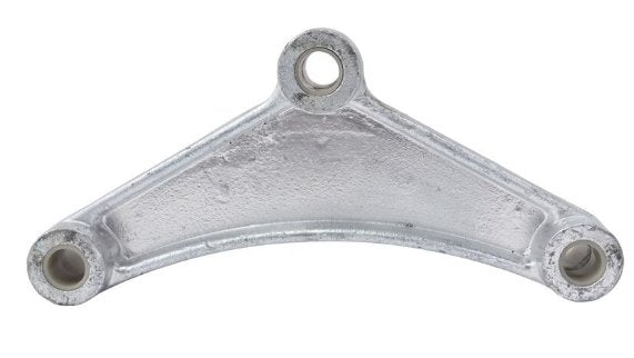 CE SMITH CURVED EQUALIZER FOR 1-3/4" DOUBE EYE SPRING, 7-3/4" LONG , 9/16" CENTER HOLE, GALVANIZED