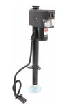 RAM A-FRAME ELECTRIC JACK, 3.5K WITH FOOTPLATE AND 7-WAY PLUG, 25-1/8" LIFT, 18" TRAVEL, BLACK