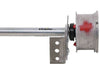 SINGLE CONVENTIONAL RAMP SPRING ASSEMBLY FOR 4' WIDE ENCLOSED TRAILER - 70lbs CAP, 24" - 44" DOOR