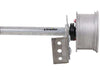 SINGLE CONVENTIONAL RAMP SPRING ASSEMBLY FOR 6' WIDE ENCLOSED TRAILER - 120lbs CAP, 38" - 69" DOOR