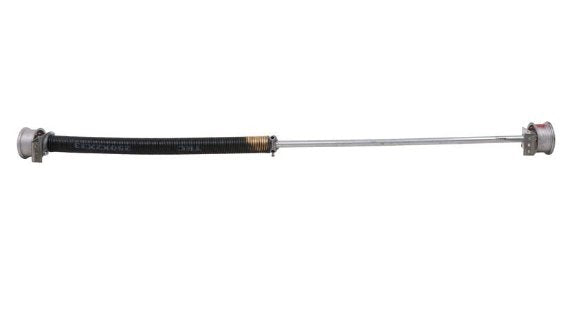 SINGLE CONVENTIONAL RAMP SPRING ASSEMBLY FOR 7' WIDE ENCLOSED TRAILER - 150lbs CAP, 43" - 79" DOOR