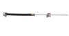 SINGLE CONVENTIONAL RAMP SPRING ASSEMBLY FOR 7' WIDE ENCLOSED TRAILER - 150lbs CAP, 43" - 79" DOOR