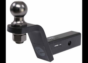 ETRAILER BALL MOUNT WITH 2" BALL - 2" HITCH, 2-3/4" RISE, 7,500LBS