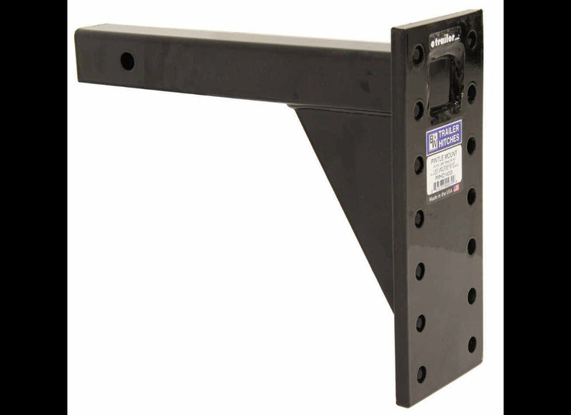 B&W PINTLE HOOK MOUNTING PLATE FOR 2" HITCH 15" SHANK - 14 HOLE, 6 POSITION, 16K