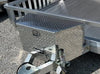 SURE-TRAC ALUMINUM ATP FRONT LATCH A-FRAME TOOL BOX ASSEMBLY - MOUNTS ON TONGUE, 15"X14.5"X34"
