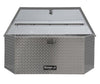 SURE-TRAC ALUMINUM ATP FRONT LATCH A-FRAME TOOL BOX ASSEMBLY - MOUNTS ON TONGUE, 15"X14.5"X34"