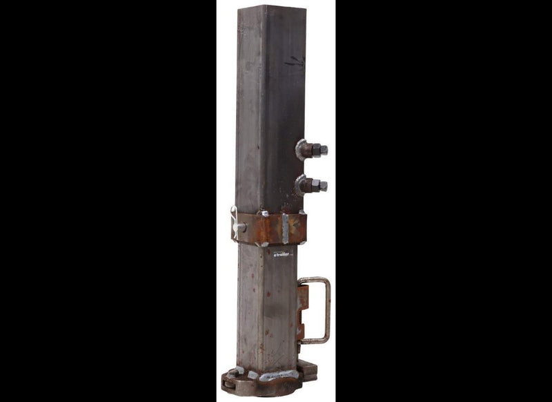 RAM GOOSENECK SQUARE COUPLER W/ LOAD BEARING PIN, 8" ADJUSTMENT, 2-5/16" BALL, 25K CAPACITY