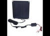 BRIGHT WAY SOLAR BATTERY CHARGER, 7.5 WATT PANEL, FOR 12V BATTERIES 5 AH OR UP