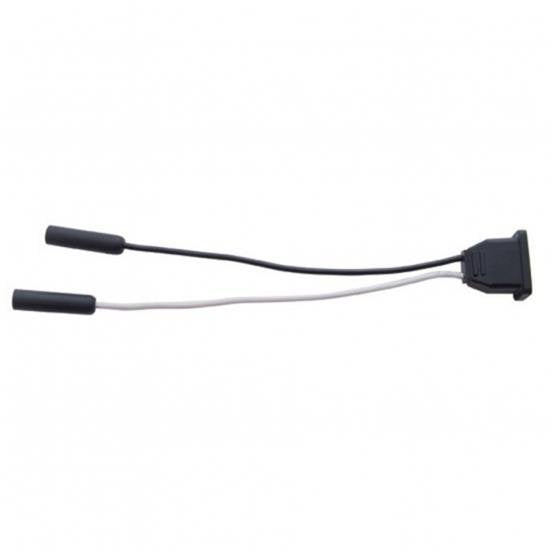 2-WIRE FEMALE ADAPTER WITH FEMALE BULLET PLUG