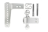 BULLETPROOF HITCHES 2.5" ALUMINUM MEDIUM DUTY 6" DROP/RISE HITCH