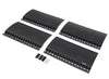 CALIBER EDGE GLIDE XL TRANSITION PLATE RAMP FLAP FOR ENCLOSED TRAILERS, 4PK, 8' LONG - RETAIL BOXED