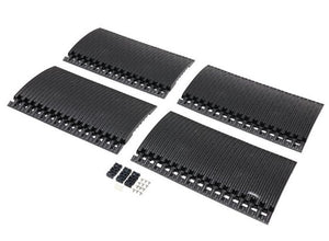 CALIBER EDGE GLIDE XL TRANSITION PLATE RAMP FLAP FOR ENCLOSED TRAILERS, 4PK, 8' LONG - RETAIL BOXED