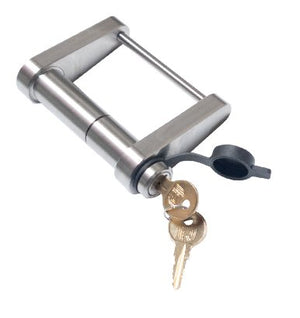 INFINITERULE TRAILER LATCH LOCK FOR DEMCO STAMPED EZ-LATCH COUPLER, 2" BALL