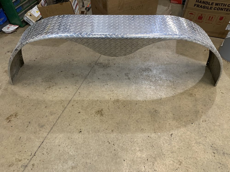 USED LEGEND ATP TANDEM AXLE FENDER, 10"X68"X20" ALUMINUM