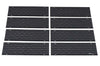 CALIBER LOWPRO GRIPGLIDES, STANDARD 9" WIDE, 8 PACK - FOR SNOWMOBILE TRAILERS, GLIDES - RETAIL BOXED