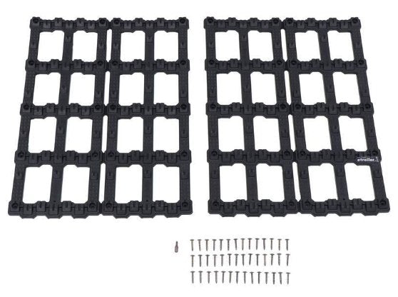 CALIBER TRAX GRABBER TRACTION PANEL, 22" X 16", 2 PACK - FOR SNOWMOBILE TRAILERS - RETAIL BOXED