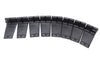 CALIBER HIGH PROFILE FLEXGLIDES, 3-1/8" T , 8 PACK - FOR SNOWMOBILE TRAILERS - RETAIL BOXED