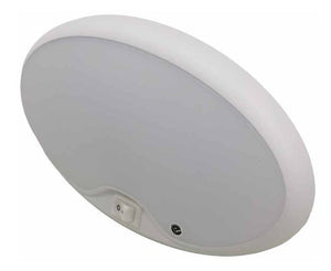TECNIQ DOME SURFACE LIGHT 6" - OVAL - WITH SWITCH