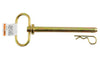 HITCH PIN 5/8" DIAMETER X 6-1/4" LENGTH, YELLOW ZINC PLATED