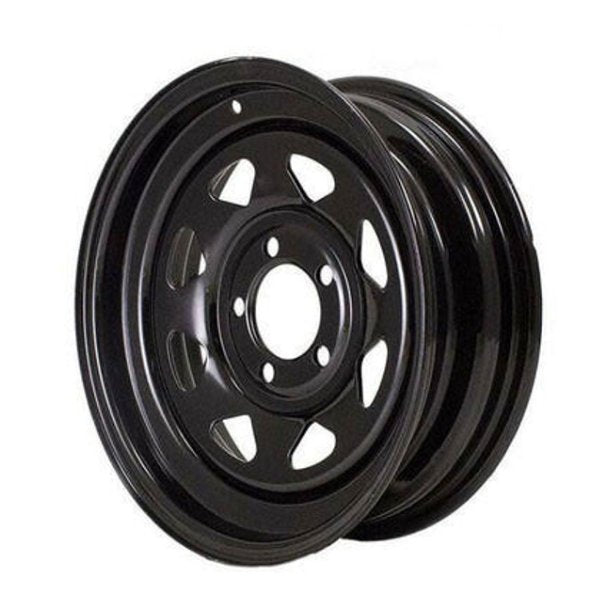 ST145R12 5X4.5 BLACK SPOKE - TASKMASTER