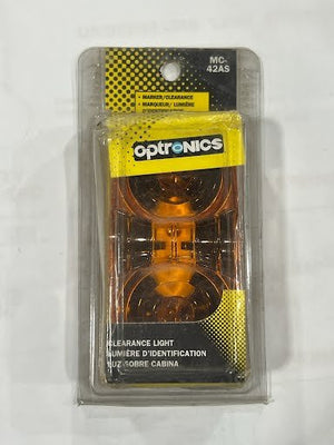 2001 OPTRONICS AMBER CLEARANCE LIGHT - MC-42AS