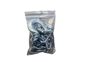 44" SAFETY CABLES W/ 2 SNAP HOOKS (7,500 LBS, VINYL-COATED, 2 PK.)