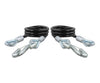 44" SAFETY CABLES W/ 2 SNAP HOOKS (7,500 LBS, VINYL-COATED, 2 PK.)