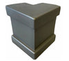 REAR ROOF CORNER CAP, PLASTIC, GRAY