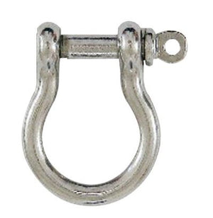 LEHIGH 5/16" ANCHOR SHACKLE, STAINLESS STEEL, 1,320lbs WLL