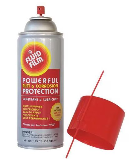 FLUID FILM RED 11.75 oz SPRAY CAN - PENETRANT / LUBRICANT FOR CORROSION PREVENTION