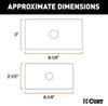 CURT REDUCER SLEEVE SET, 3" TO 2-1/2" TO 2-1/2" TO 2" STEEL HITCH REDUCER SET