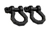 BULLETPROOF C-CHANNEL SHACKLES FOR SAFETY CHAINS (PAIR) - 8,000lbs WLL